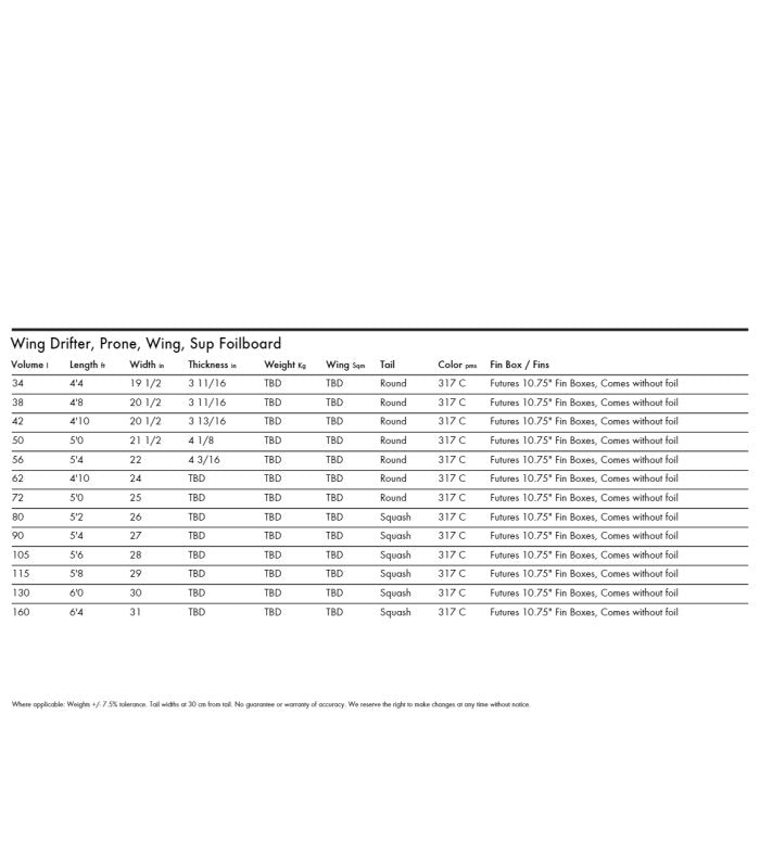 Wing Drifter KT wingfoil board zum wingsurfen